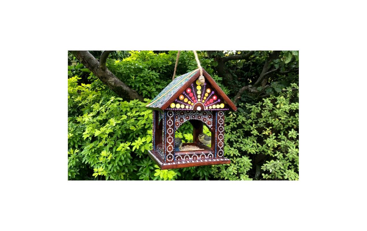 Futterspender Artisan Vogel HängetischVogelhäuschen zum Aufhängen