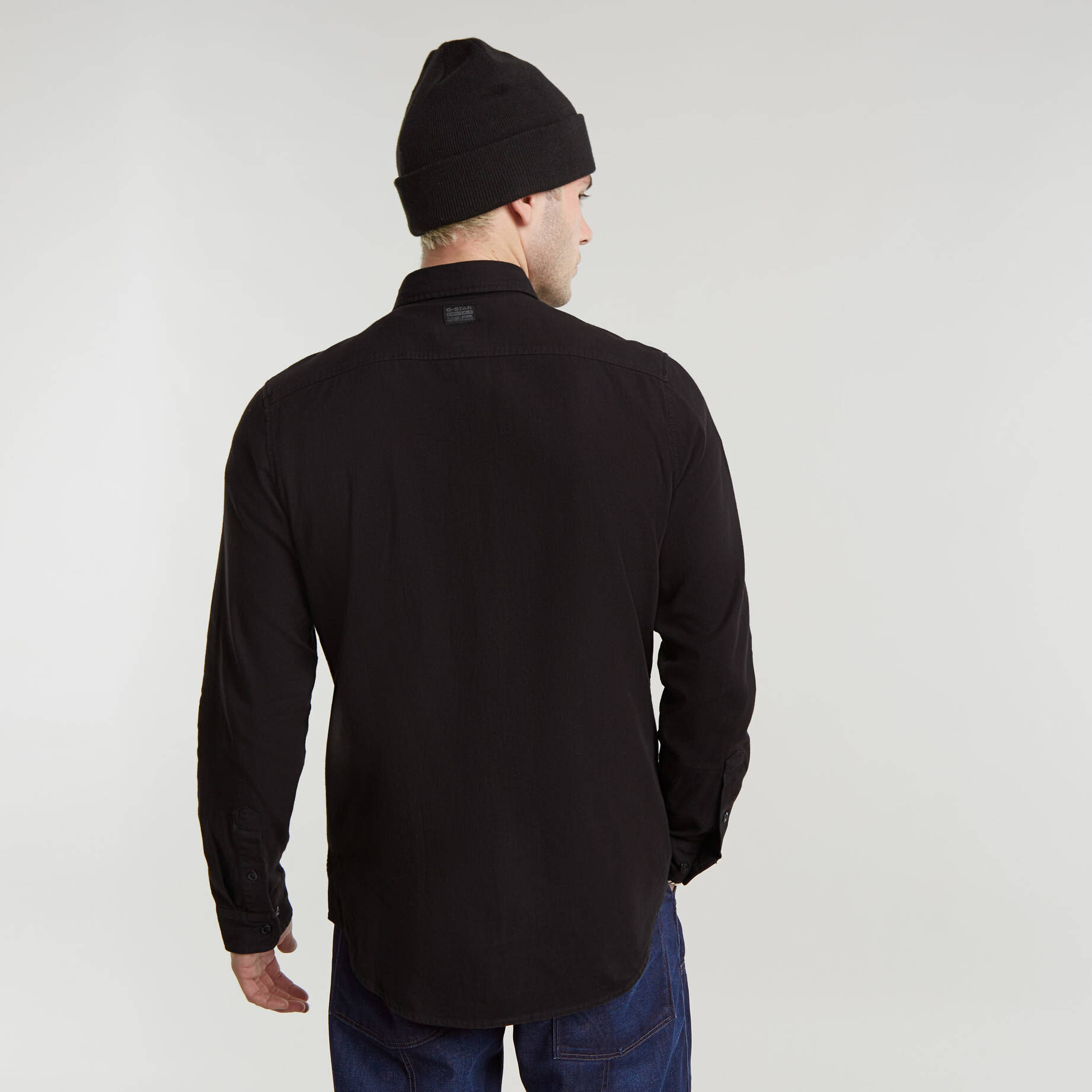G-Star RAW| Herren Hemd MARINE SLIM SHIRT Slim Fit Langarm