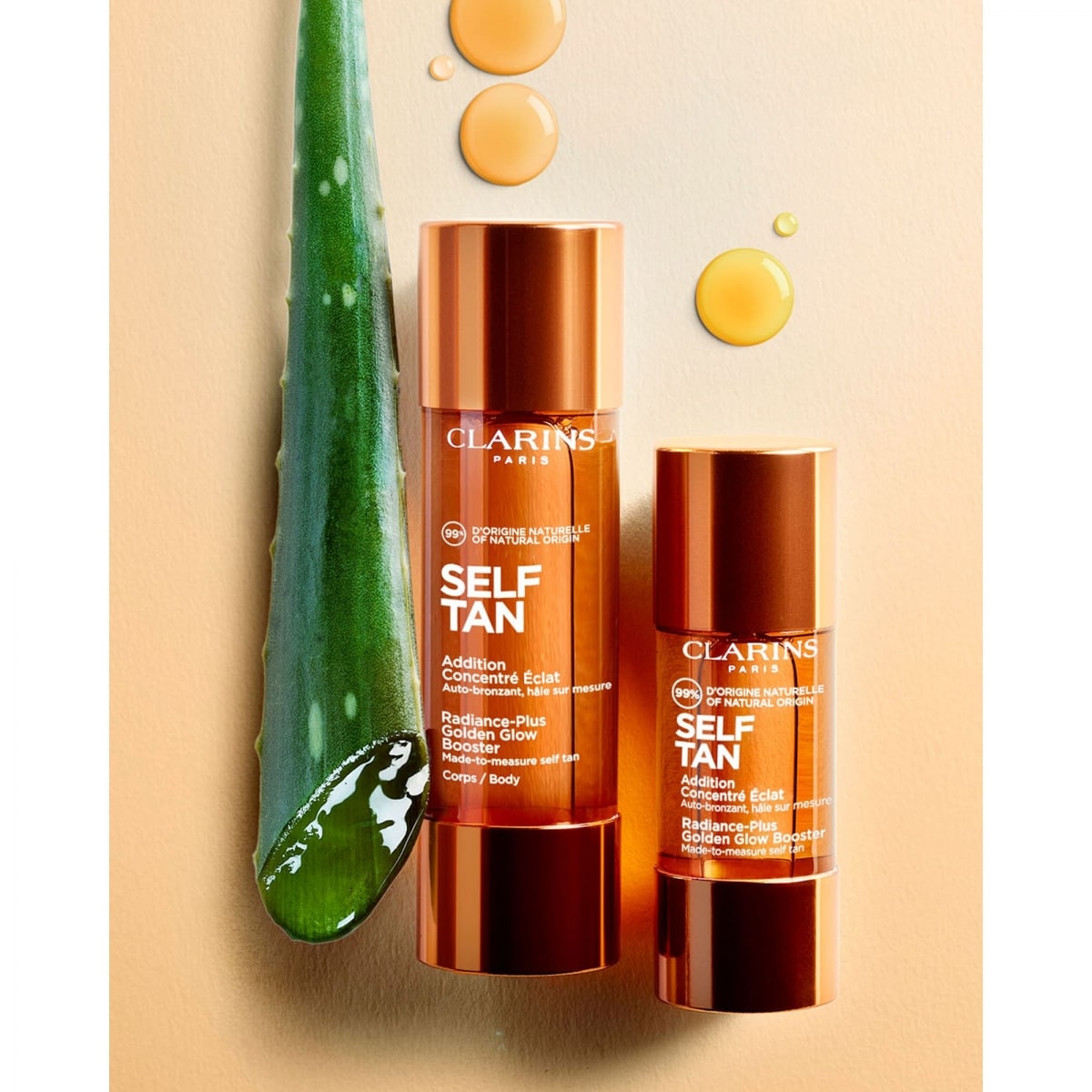 CLARINS Addition Concentré Eclat Auto-Bronzant Corps
