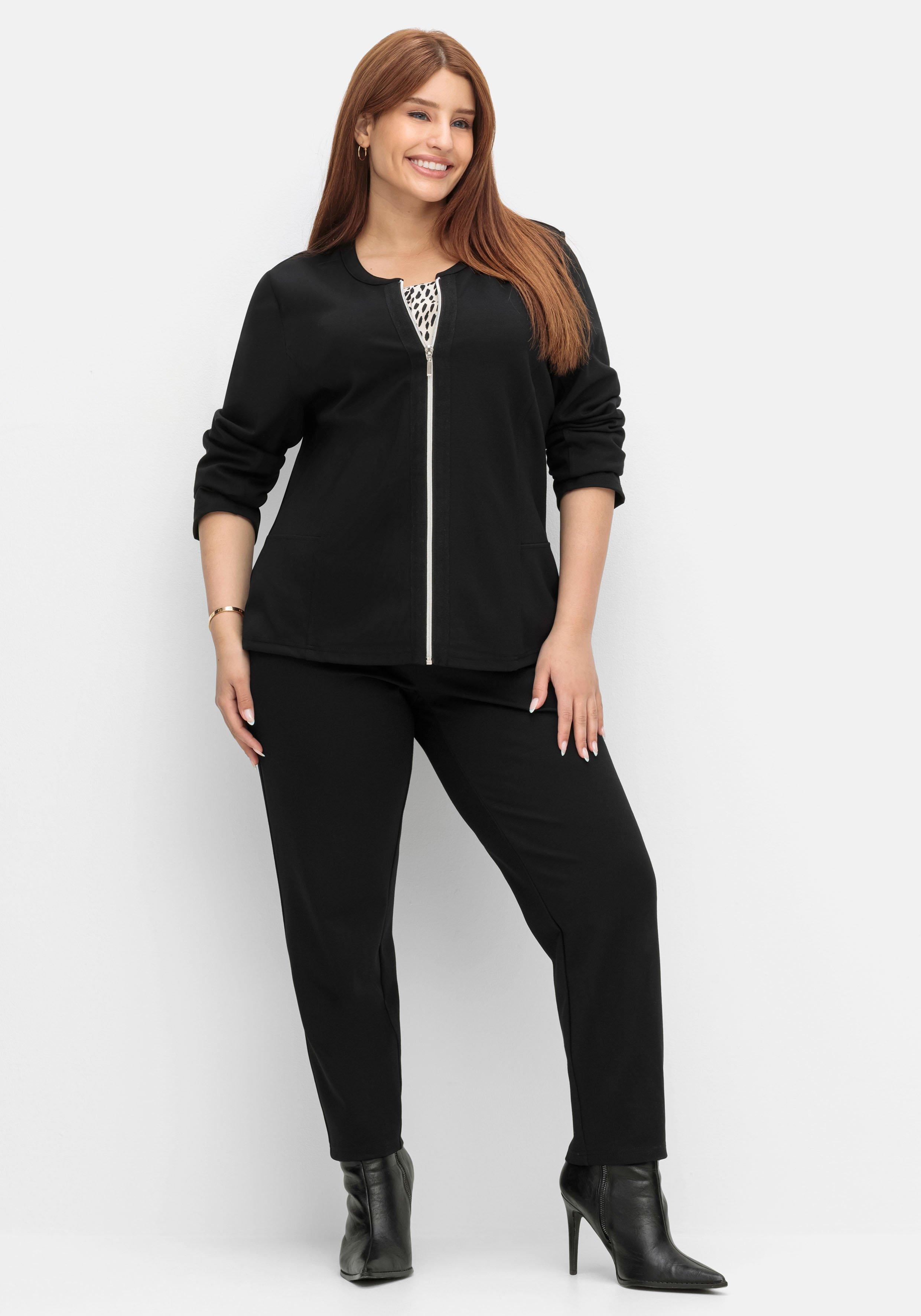 Taillierte Jacke mit Reißverschluss, in Petite Passform