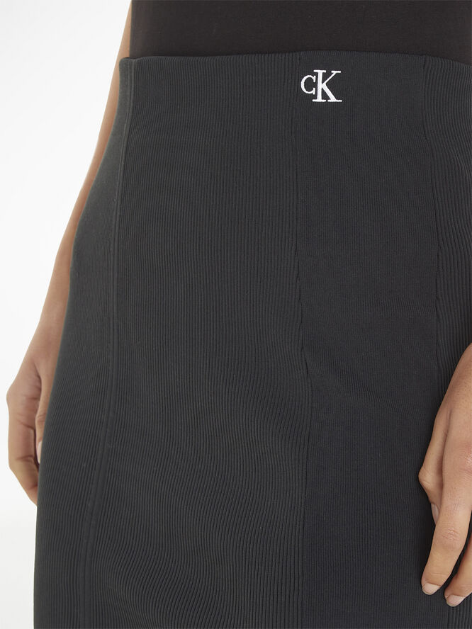 Calvin Klein Knitted bodycon skirt Beh