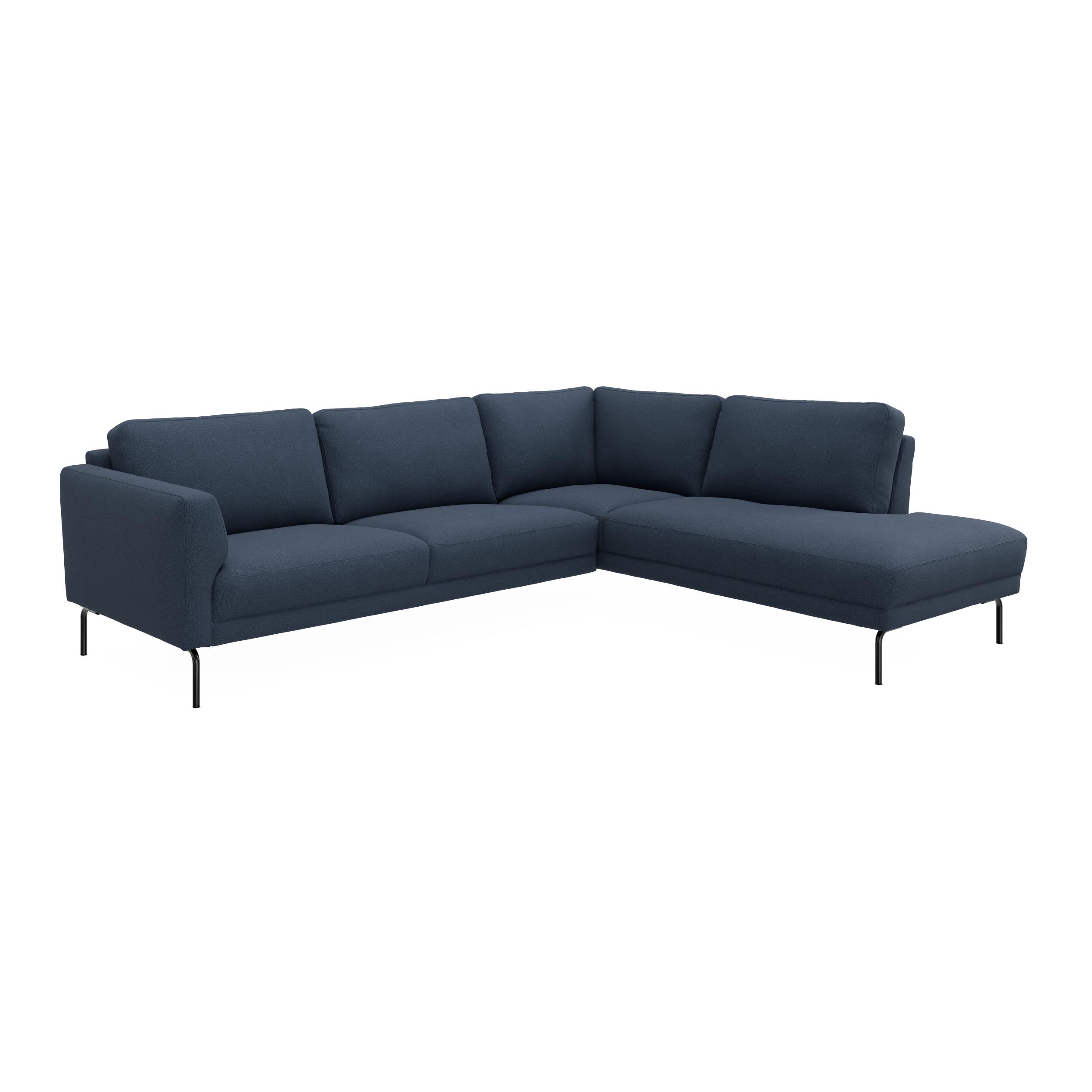 Springfield højrevendt hjørnesofa med pufafslutning