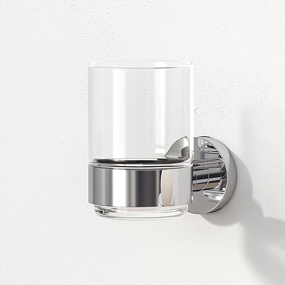 Geesa Nemox glashouder met glas chroom