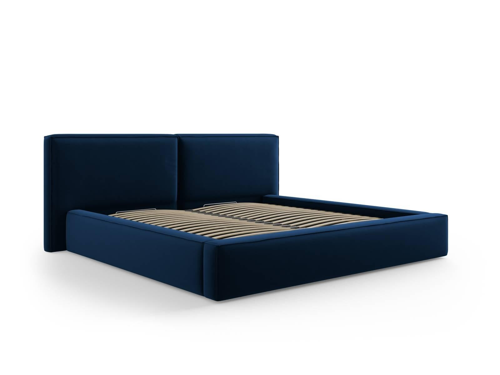 Micadoni Bedframe Jodie met opbergruimte velvet 200 x 200 cm