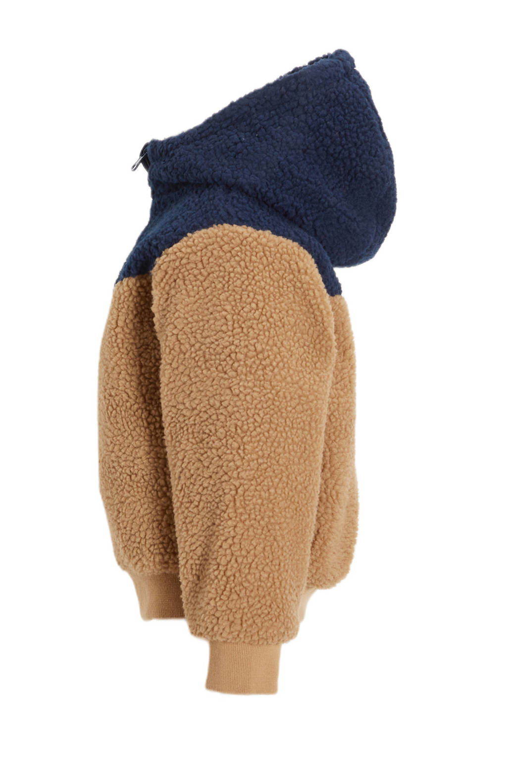 Orange Stars reversible winterjas Nanet bruin/blauw