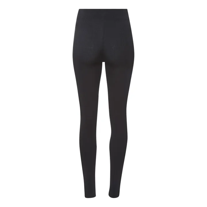 Minimalisma Legging Great en Soie - Collection Femme | Noir