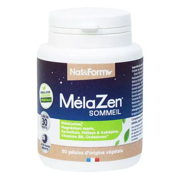 Nat & Form Expert Melazen 30 cápsulas vegetais