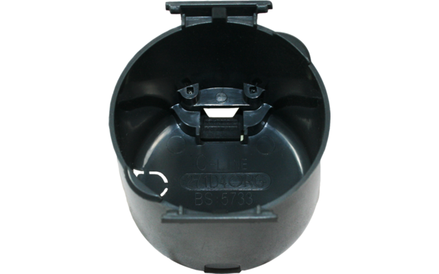 Haba Einbaudose mit Zugentlastung C-Line grau