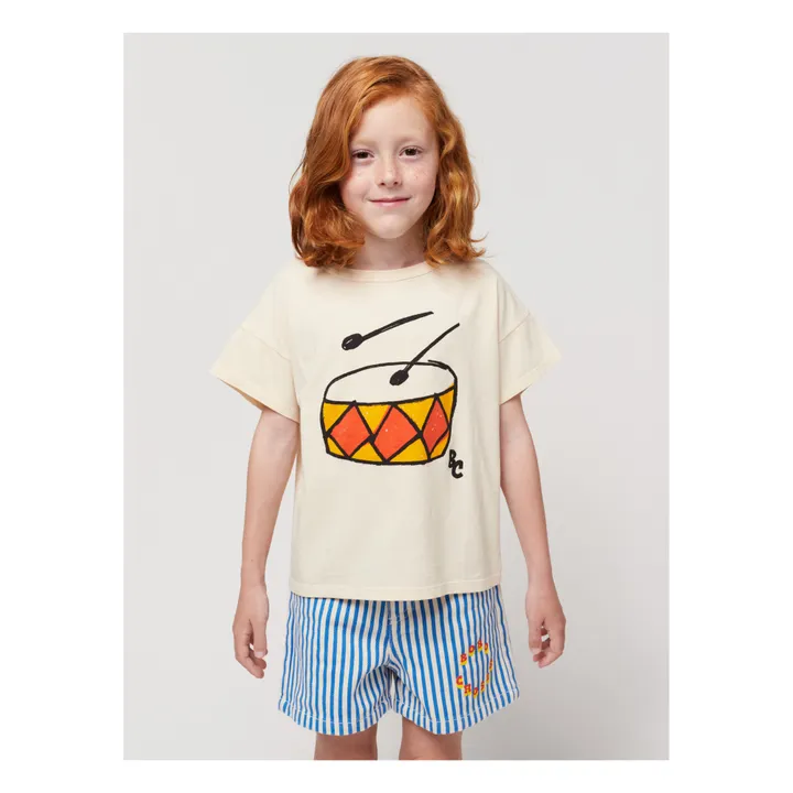 Bobo Choses Short Rayé Circle | Bleu marine