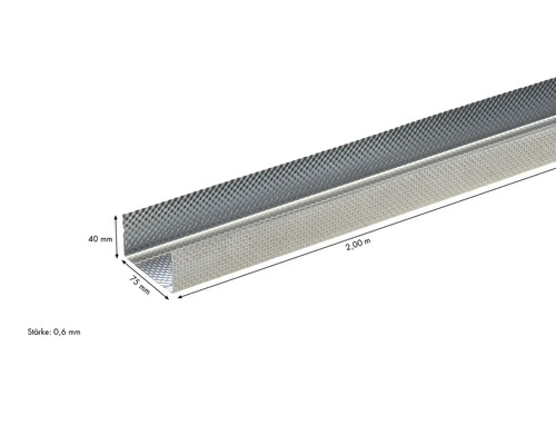 Knauf UW-dB kozijnprofiel 2000 x 75 x 40 mm