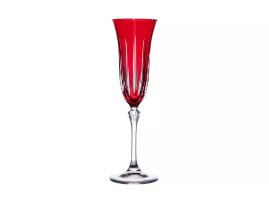 Coffret de 6 flûtes Divina rouge 15 cl