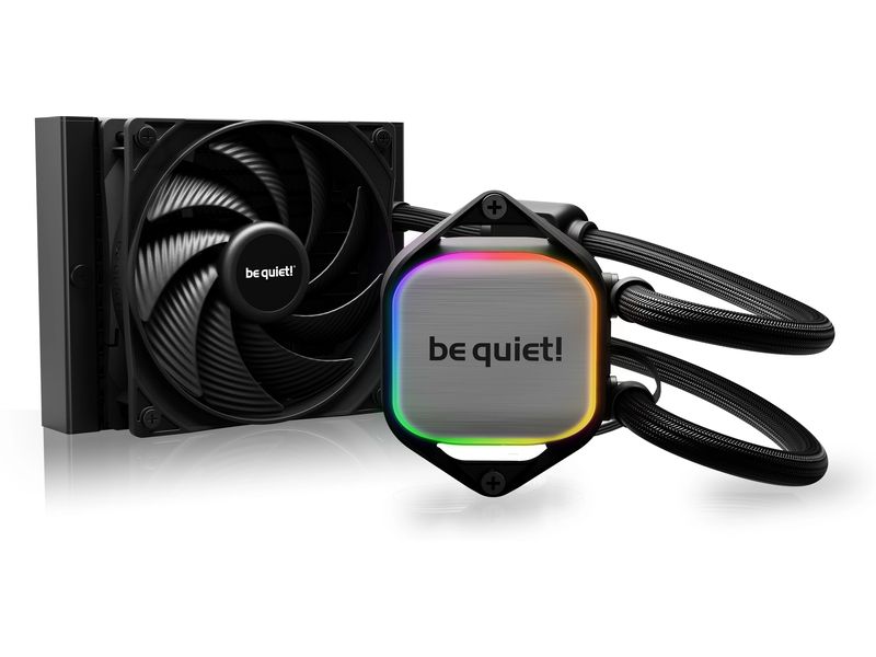 be quiet! Wasserkühlung Pure Loop 2 120 mm Leise All-in-One-Wasserkühlung mit dezenter ARGB-Beleuchtung