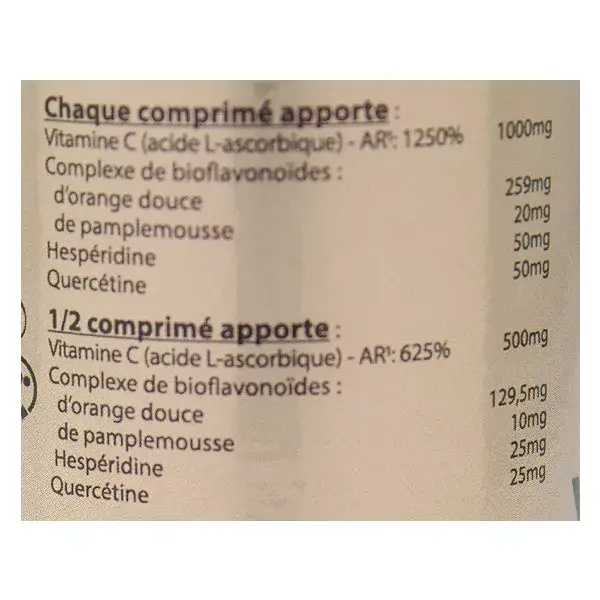 Vit'all+ Complexo de Vitamina C 1000 - 60 comprimidos sulcados