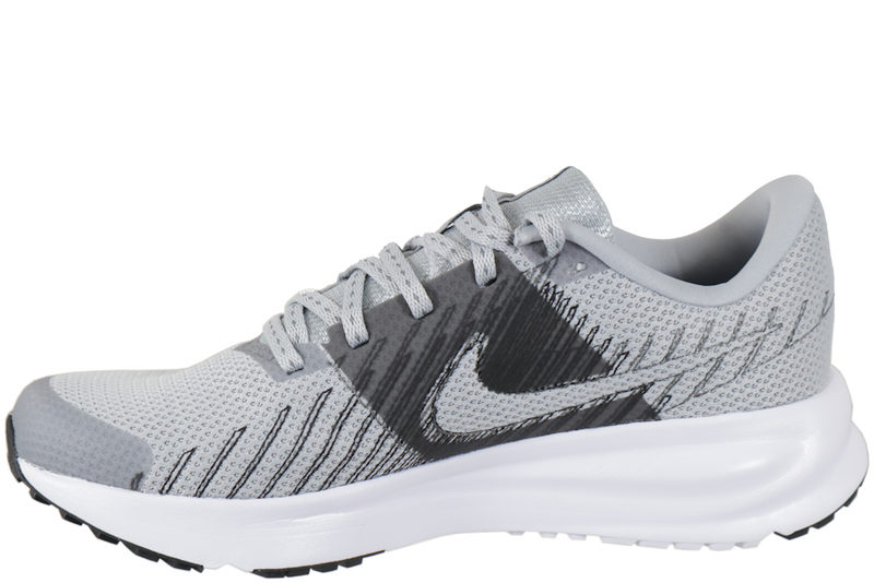 NIKE RUN DEFY SNEAKERS I LYSEGRÅ TEKSTIL