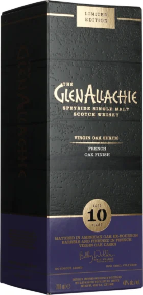 GLENALLACHIE 10 YEARS FRENCH VIRGIN OAK 70CL