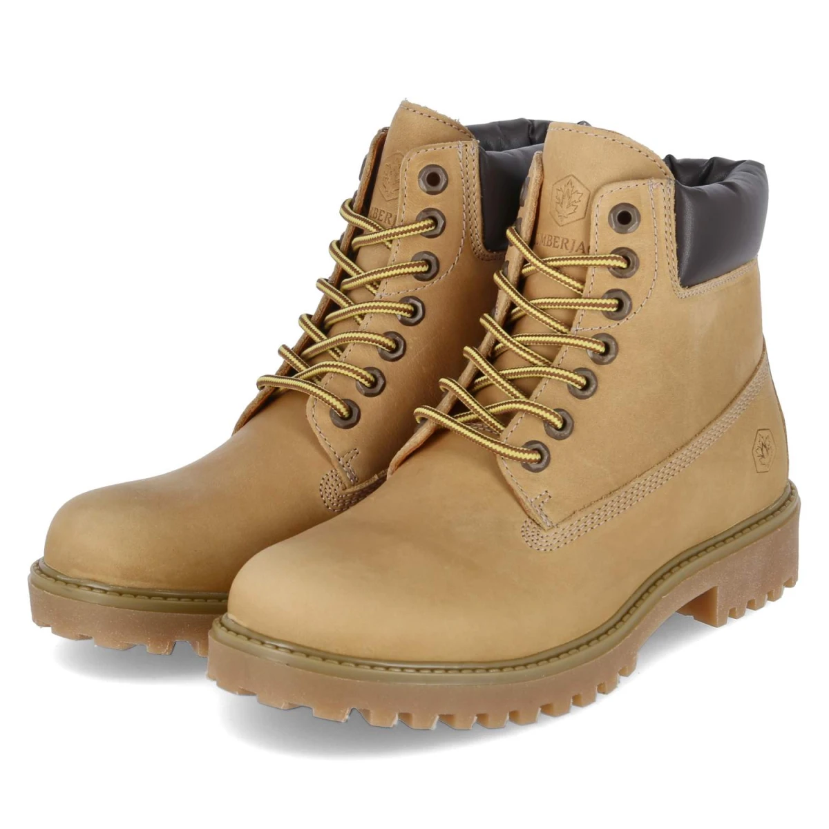 LumberjackBoots RIVER 2 - TAN YELLOW,D BROWN