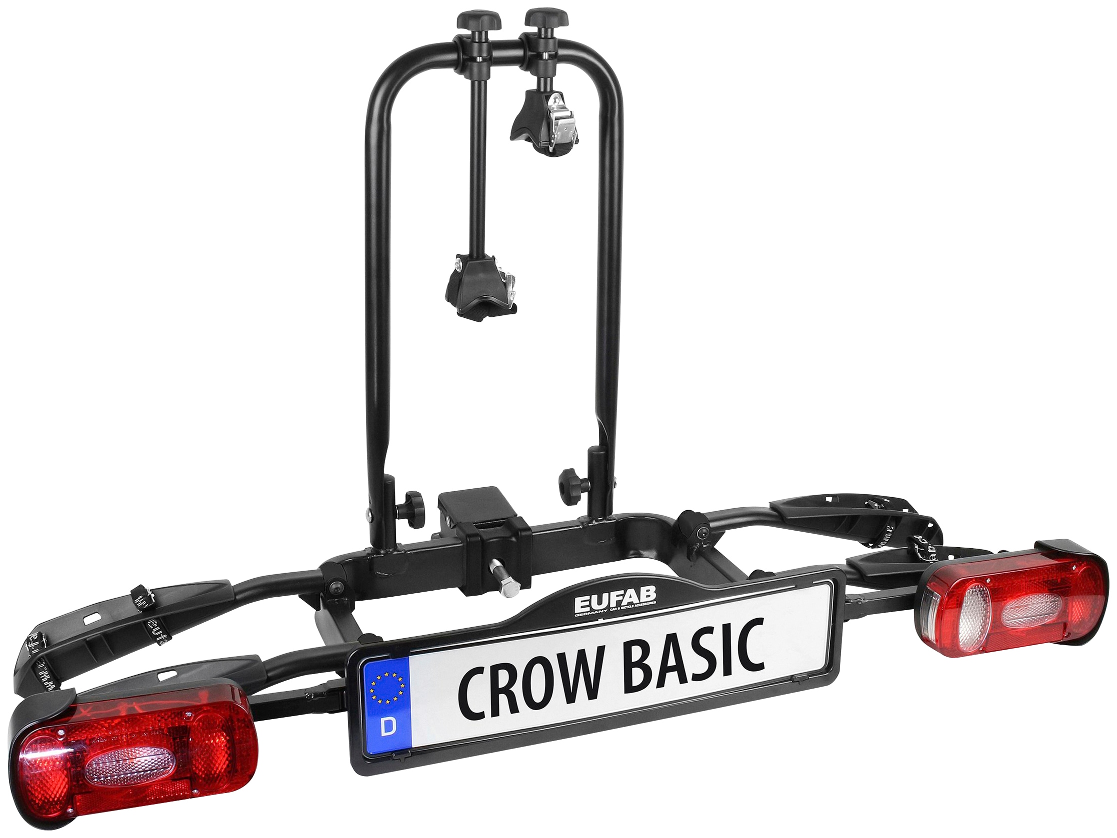 EUFAB Kupplungsfahrradträger »EUFAB 11569 CROW BASIC« E-Bike geeignet