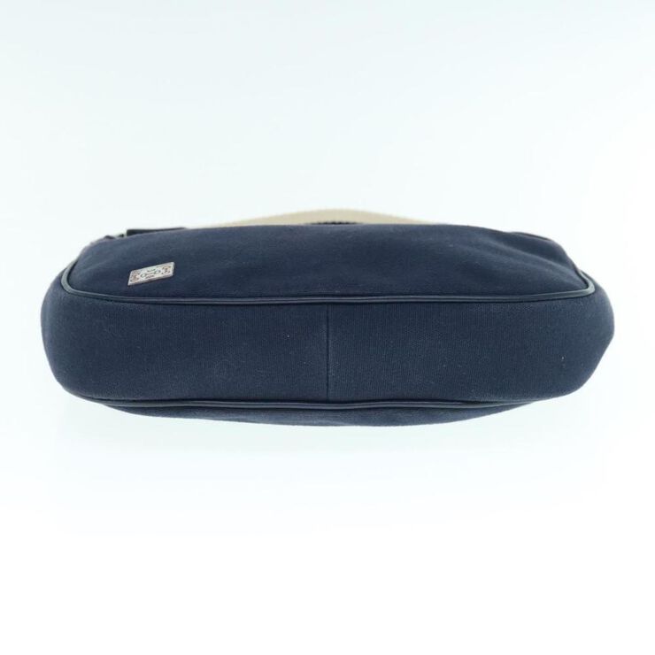 Gucci Vintage Gucci Shoulder Bag Navy