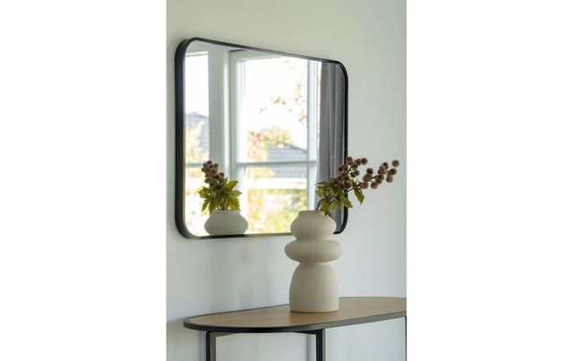 House Nordic Dekovase »rund 45438 cm, Beige«