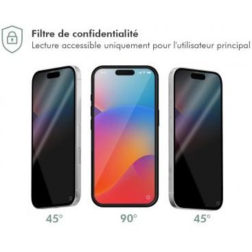 BIG BEN FGOGIP17PRIV écran et protection arrière de téléphones portables Protection de l'écran contre les regards indiscrets Apple 1 pièce(s)