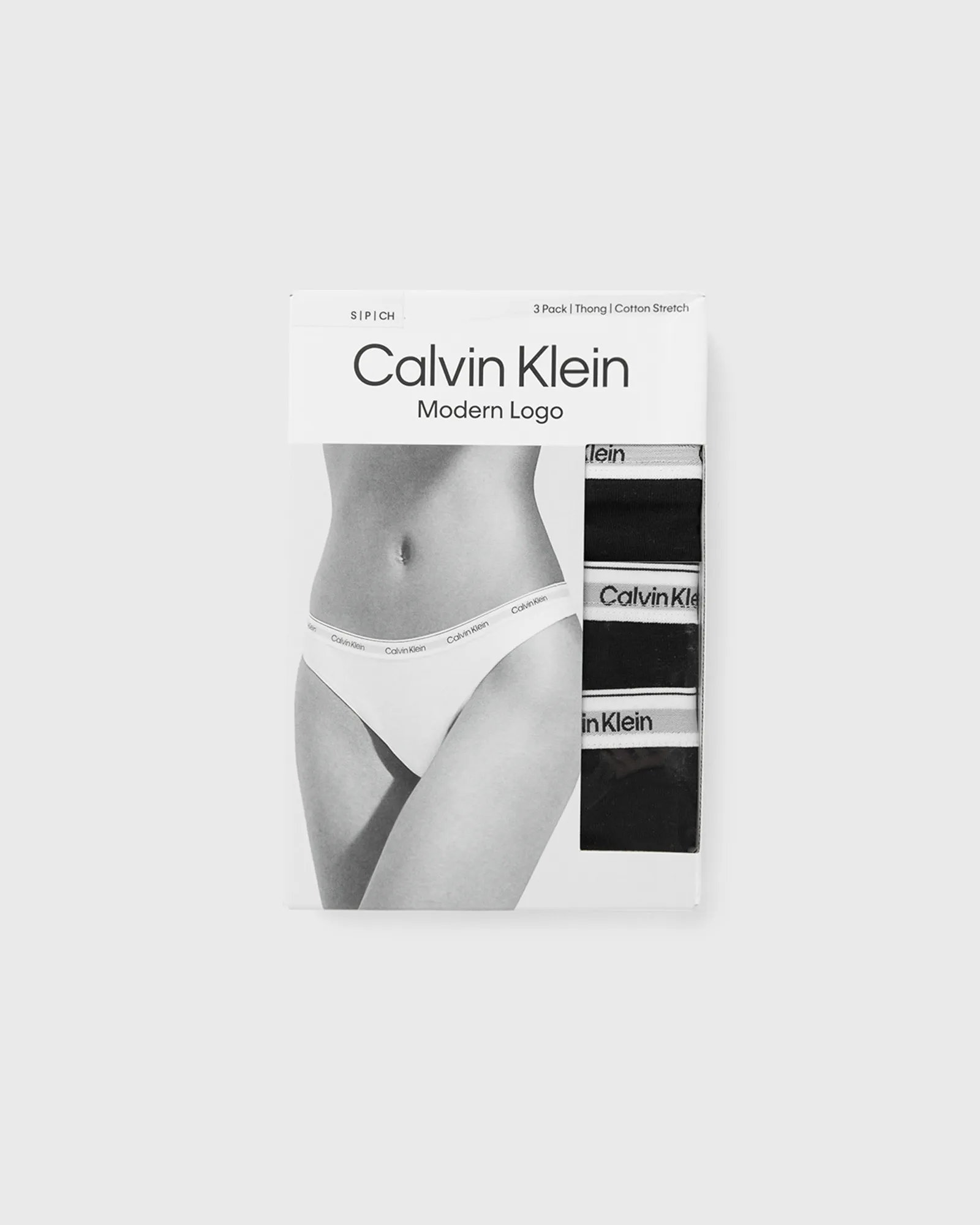 Calvin Klein Underwear WMNS 3 PACK THONG (LOW-RISE)
