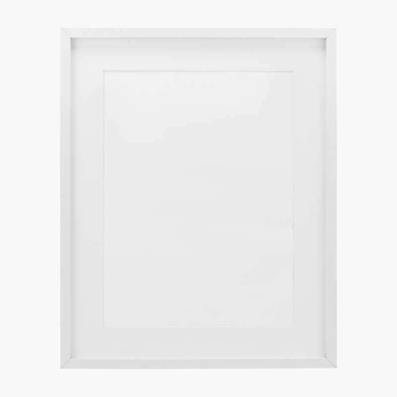 Fotoramme, hvit, 40 x 50 cm