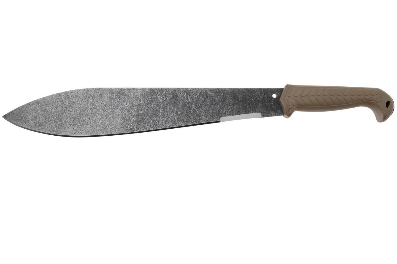Condor Terrachete CTK2850-145-HC, 1075 Carbon Steel, Desert Tan, machete, Joe Flowers design