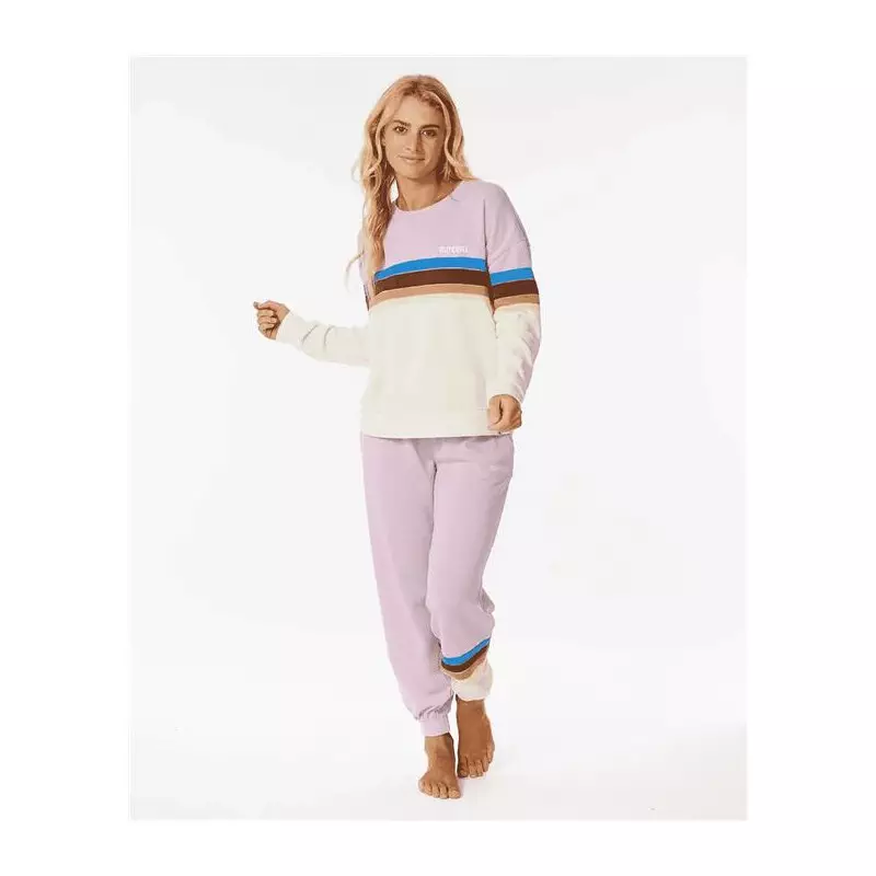 Sweat femme RIPCURL Surf Revival Crew Lilac
