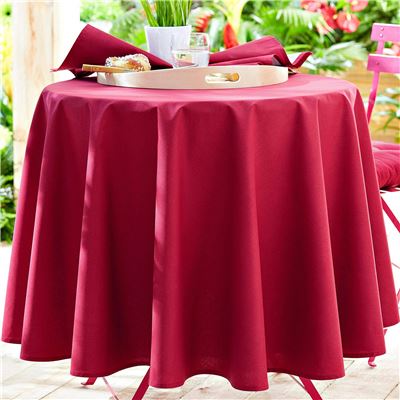 Nappe coton enduit uni - BECQUET CRÉATION