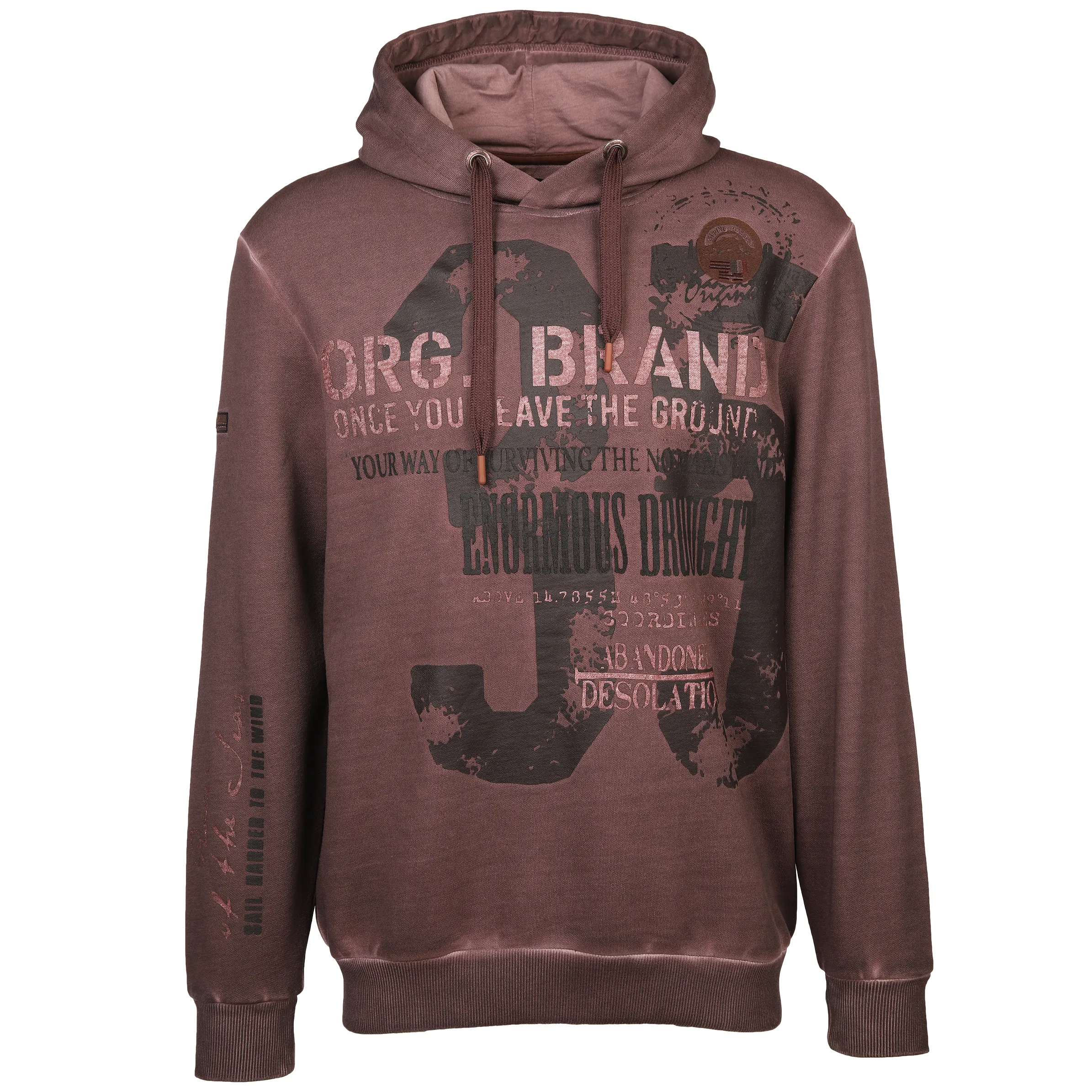 Herren Kapuzenhoodie mit Print