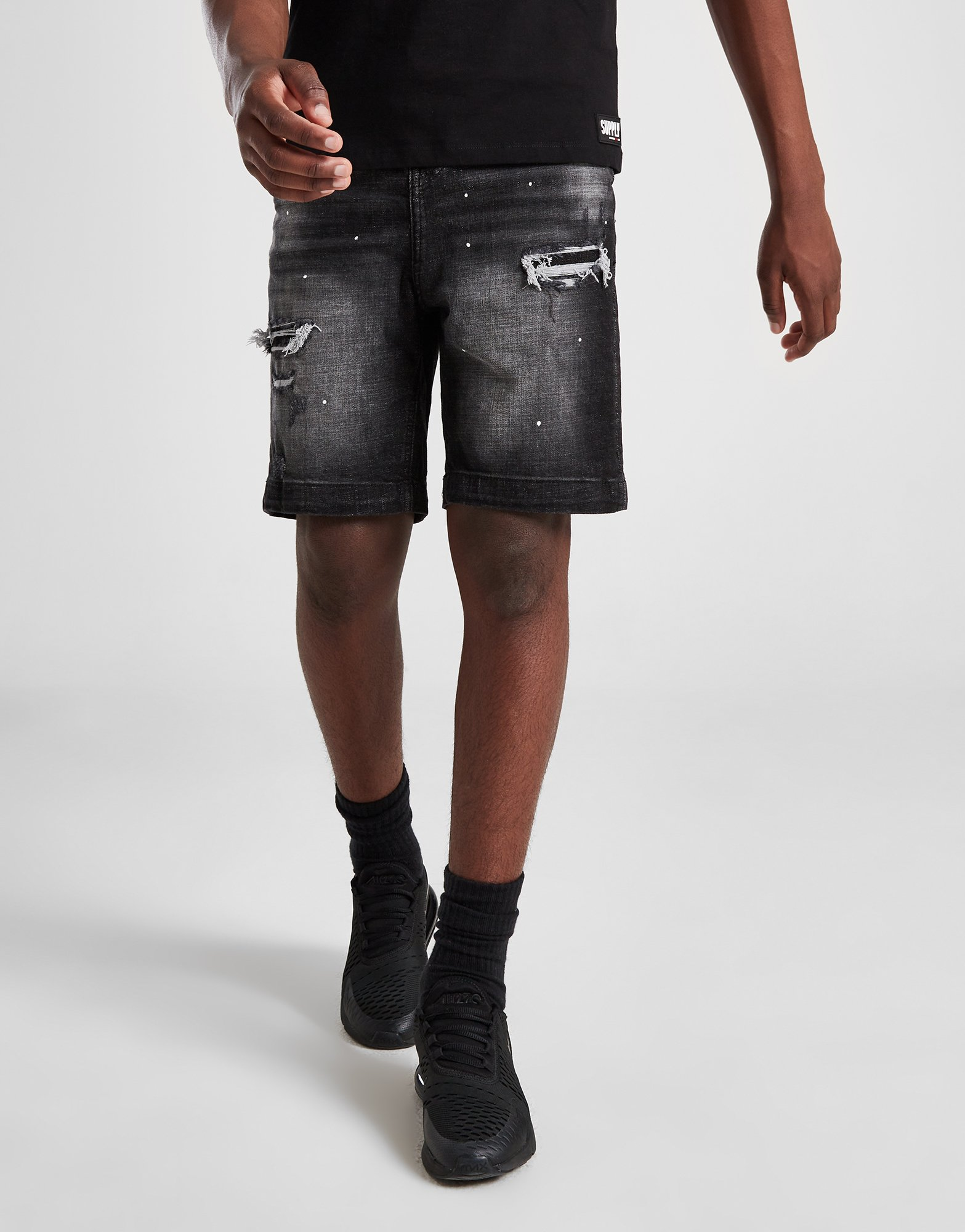 Supply & Demand Short en Jeans Raven Junior