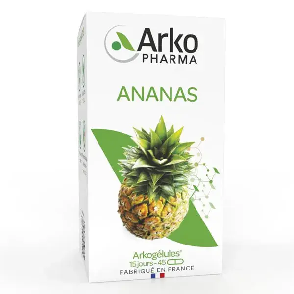 Arkopharma Arkogélules Ananas 45 gélules