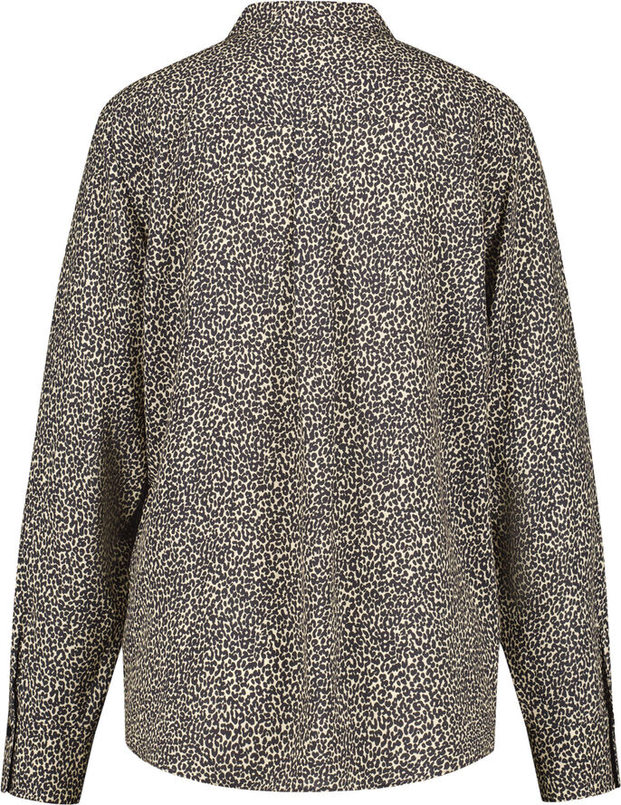 Gerry Weber BLOUSE 1/1 SLEEVE Black/beige mini leo