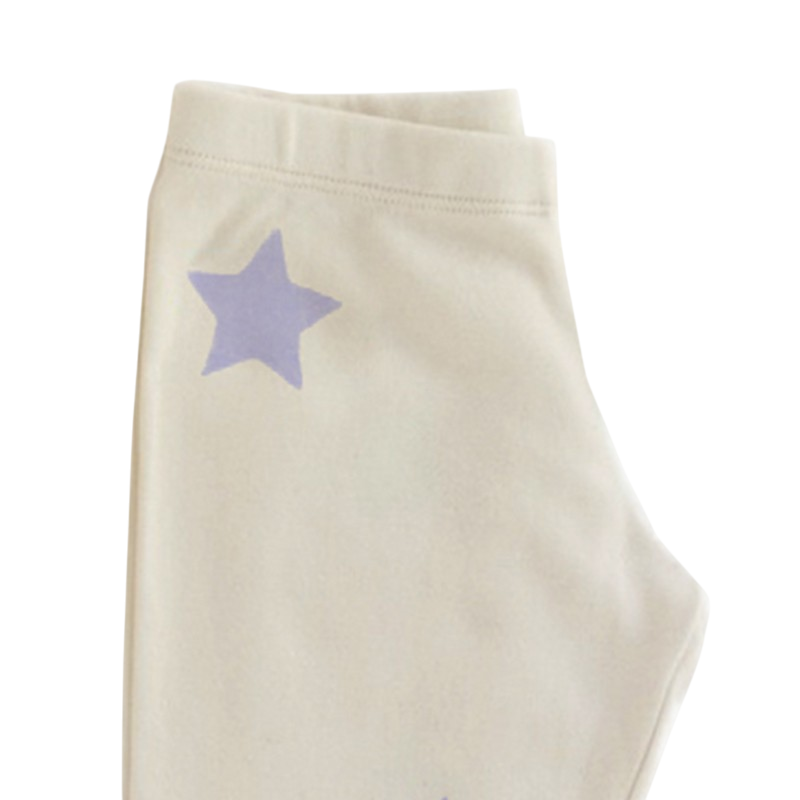 Pyjama Sternen Lila