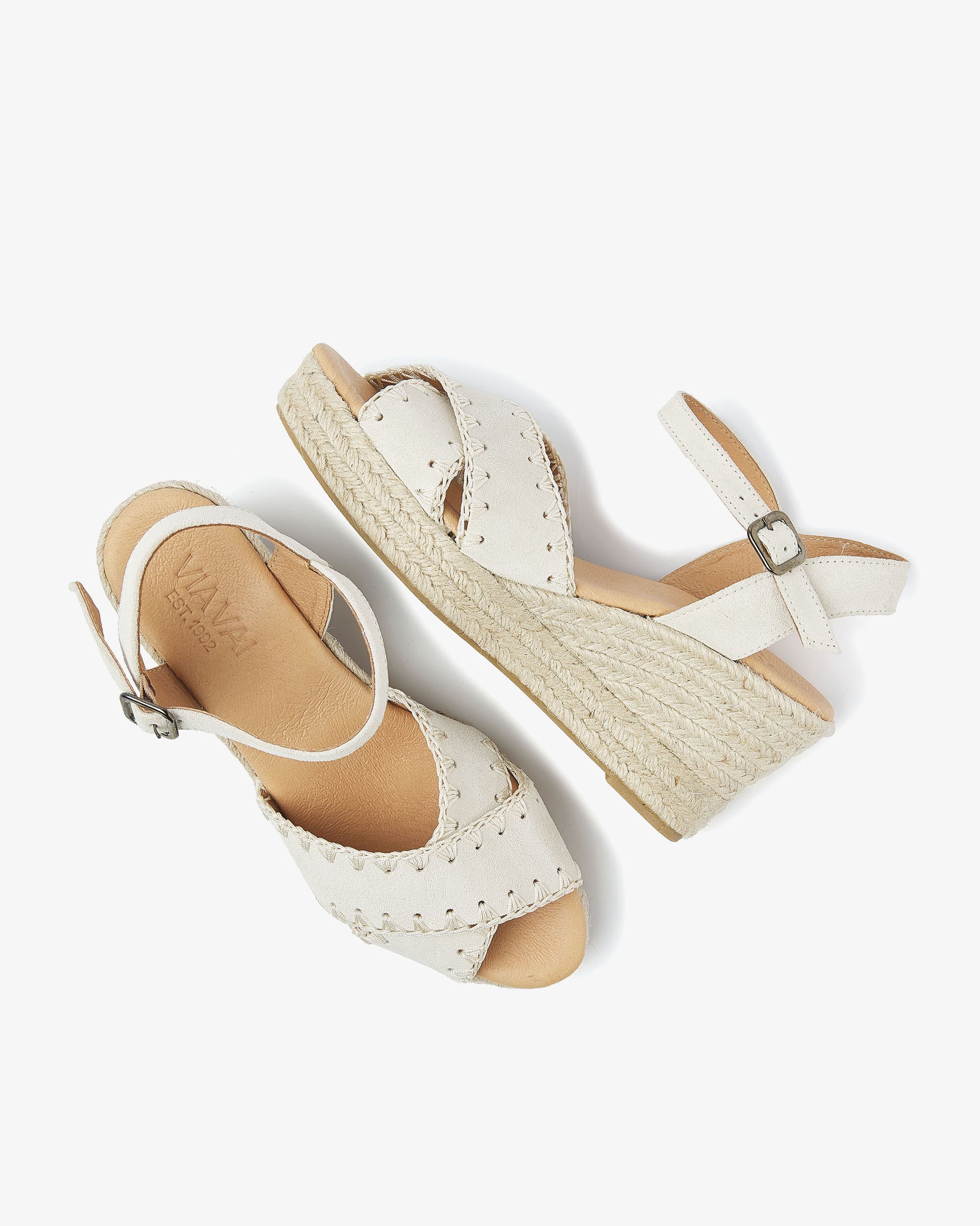 VIA VAI beige espadrilles Luisa Ayla