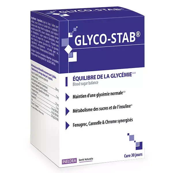 Ineldea Santé Naturelle Glyco-Stab 90 gélules