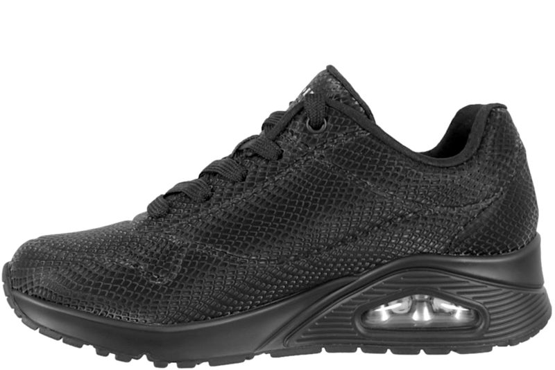 SKECHERS UNO - SHINY SCALE DARK SNEAKER