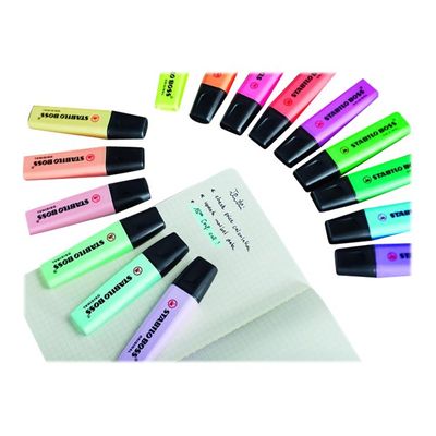 STABILO BOSS ORIGINAL - Pack de 15 surligneurs - couleurs assorties