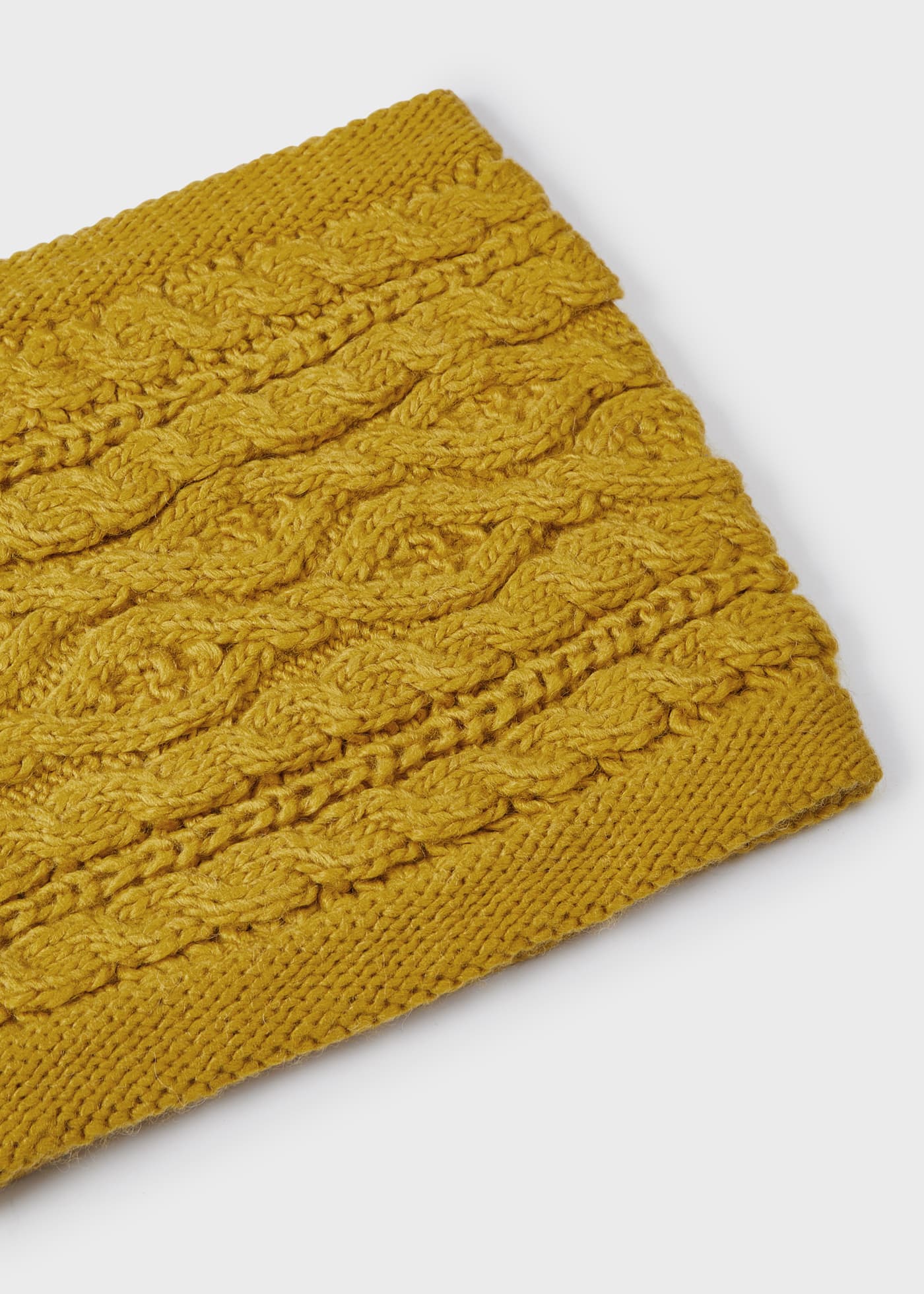 gola de tricô para meninas