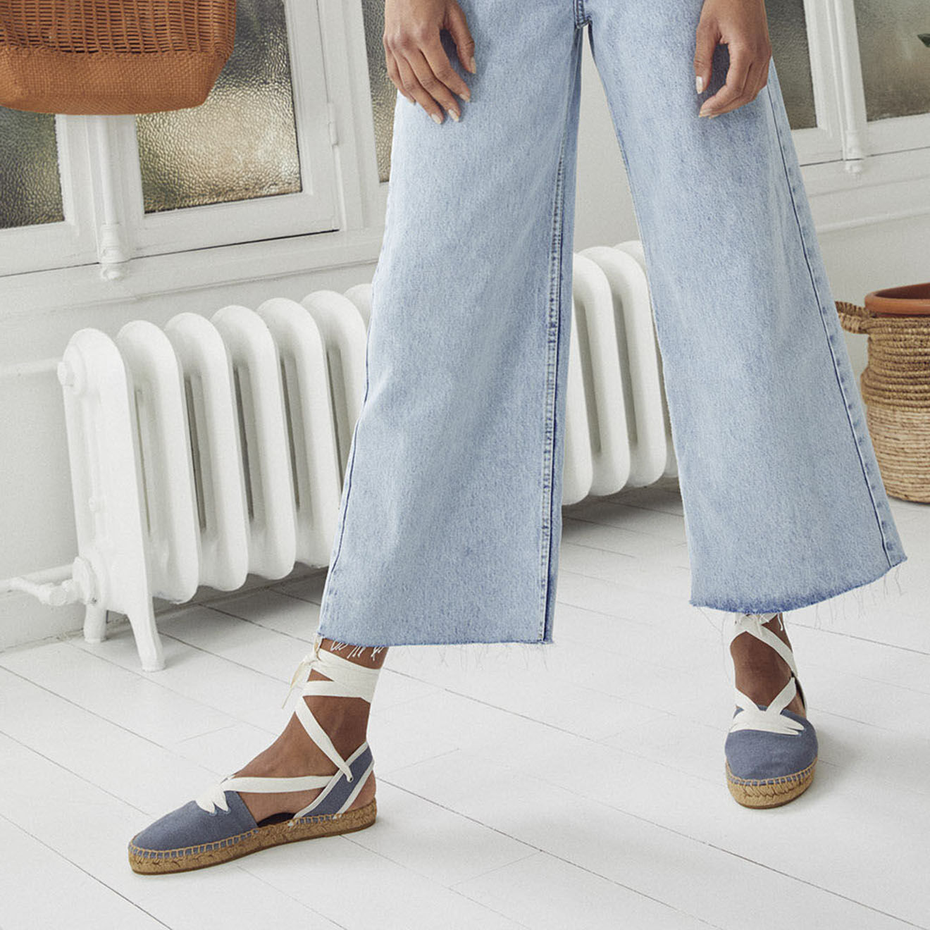 Mellow Yellow Espadrilles Carlota bleues