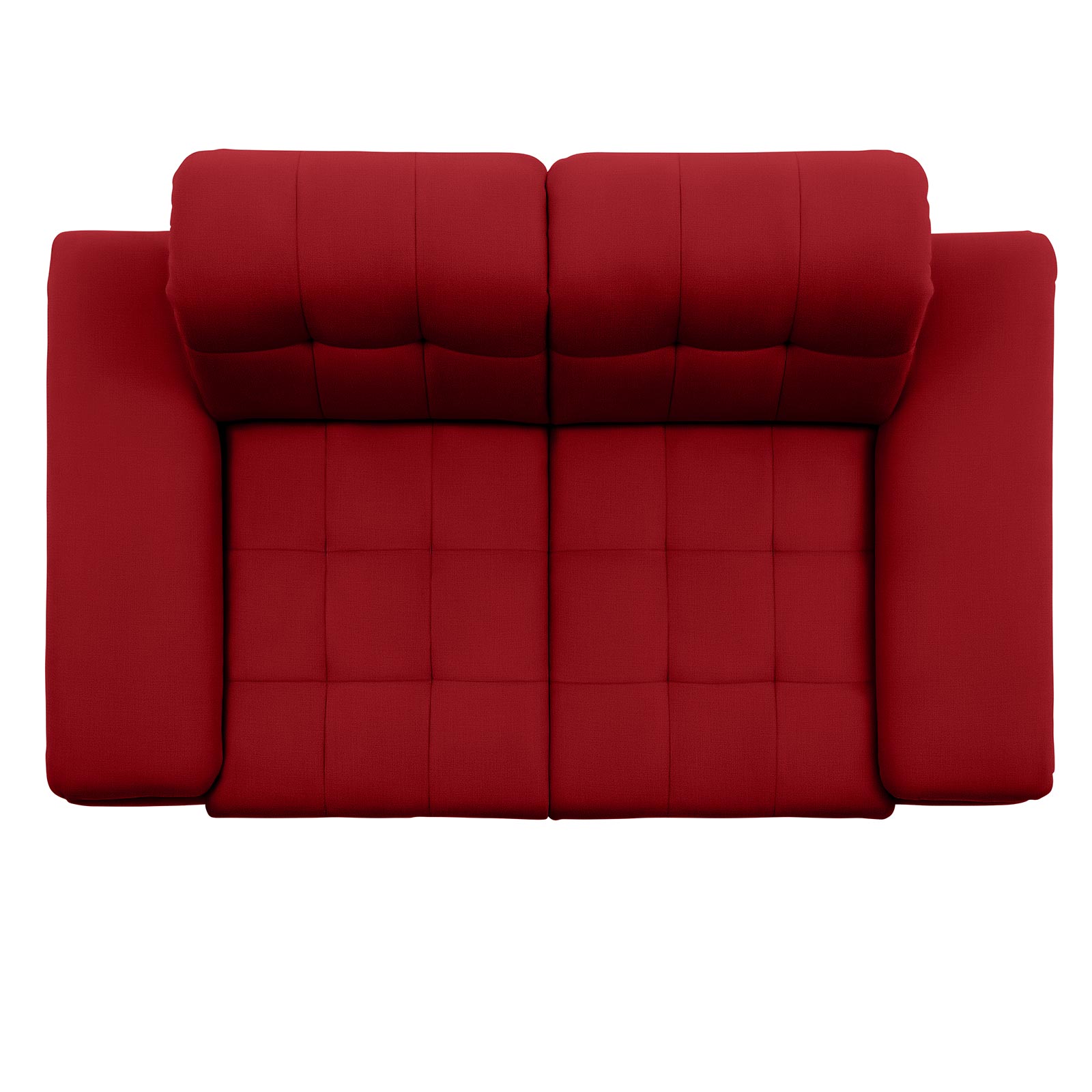 polsterpower 2,5-Sitzer-Sofa - Miro bordeaux - Basismodell