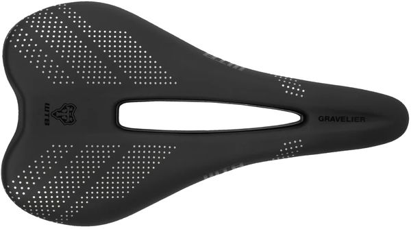 GRAVELIER TITANIUM Sattel  schwarz  140mm