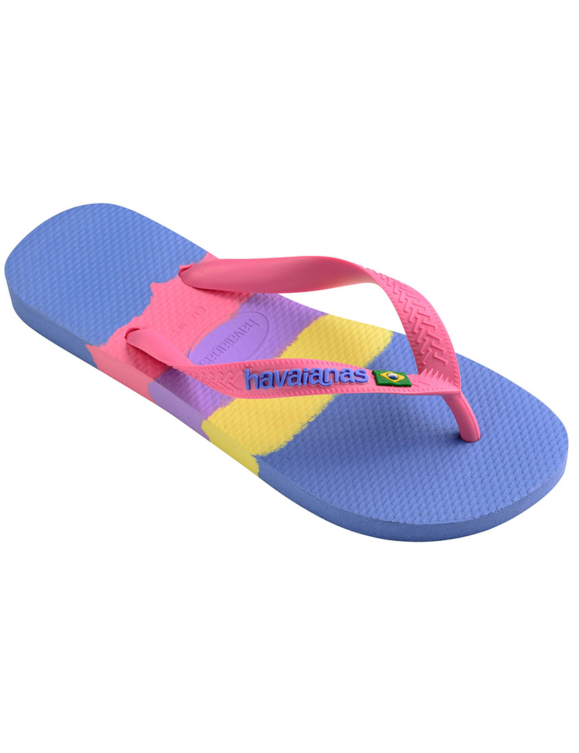 Brazil Tech Provence Blue Flip Flops