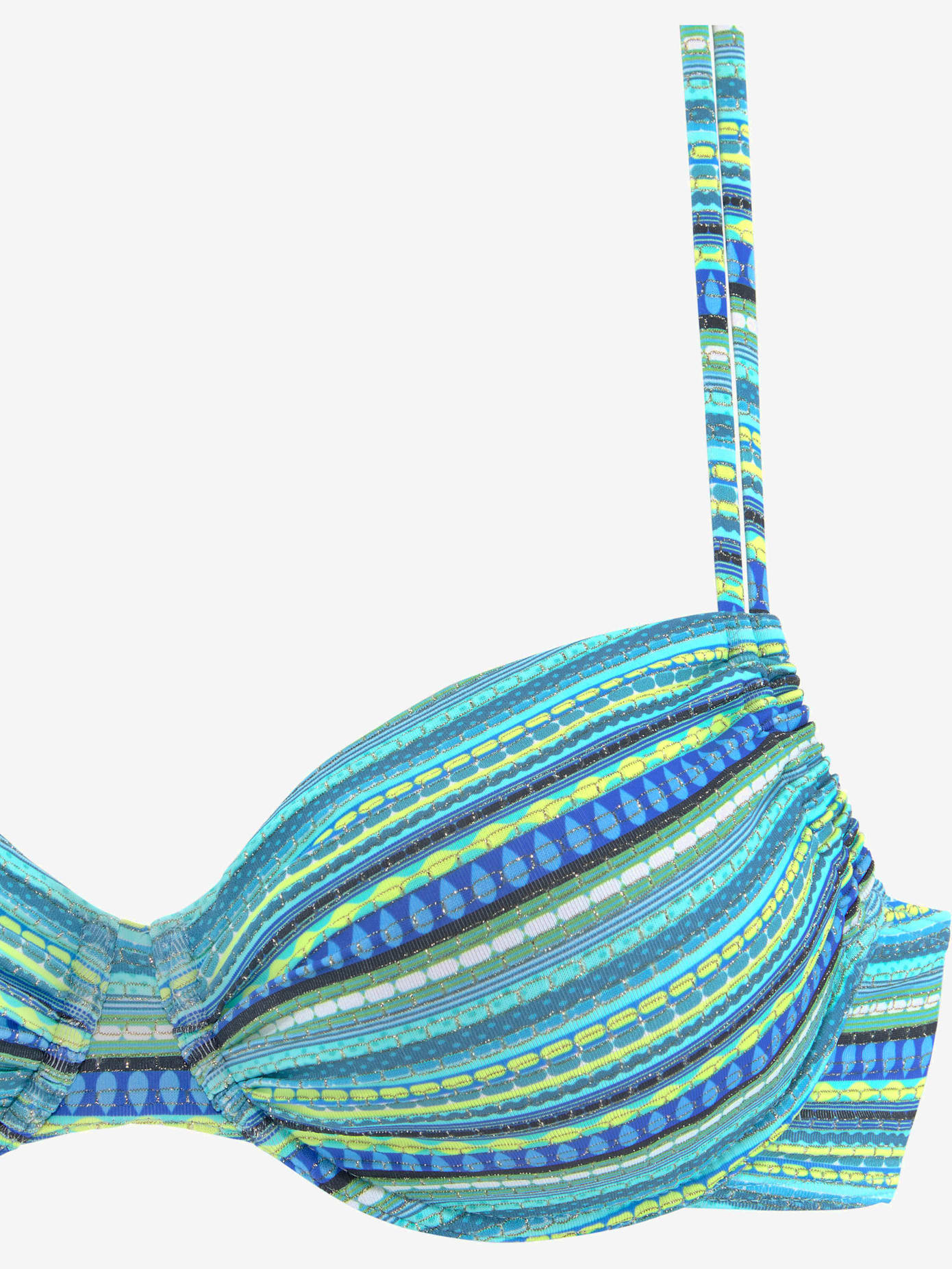 Maillot de bain à armatures rayures tendance