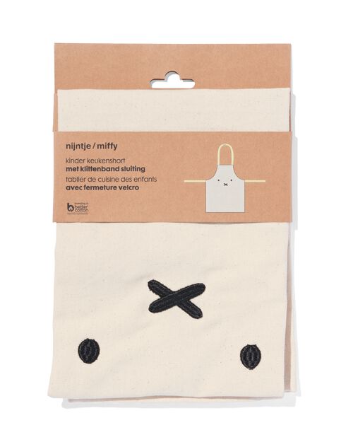 tablier de cuisine Miffy pour enfants en toile