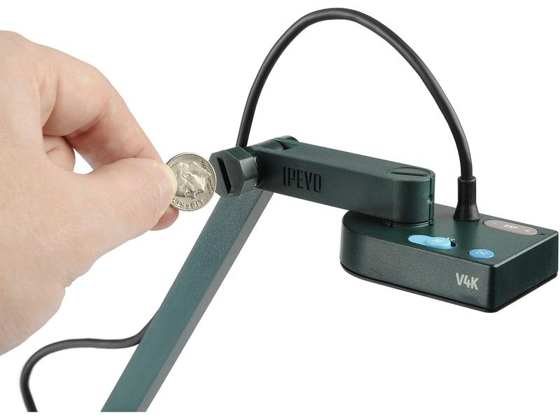IPEVO Dokumentenkamera V4K Ultra High Definition USB Dokumentenkamera