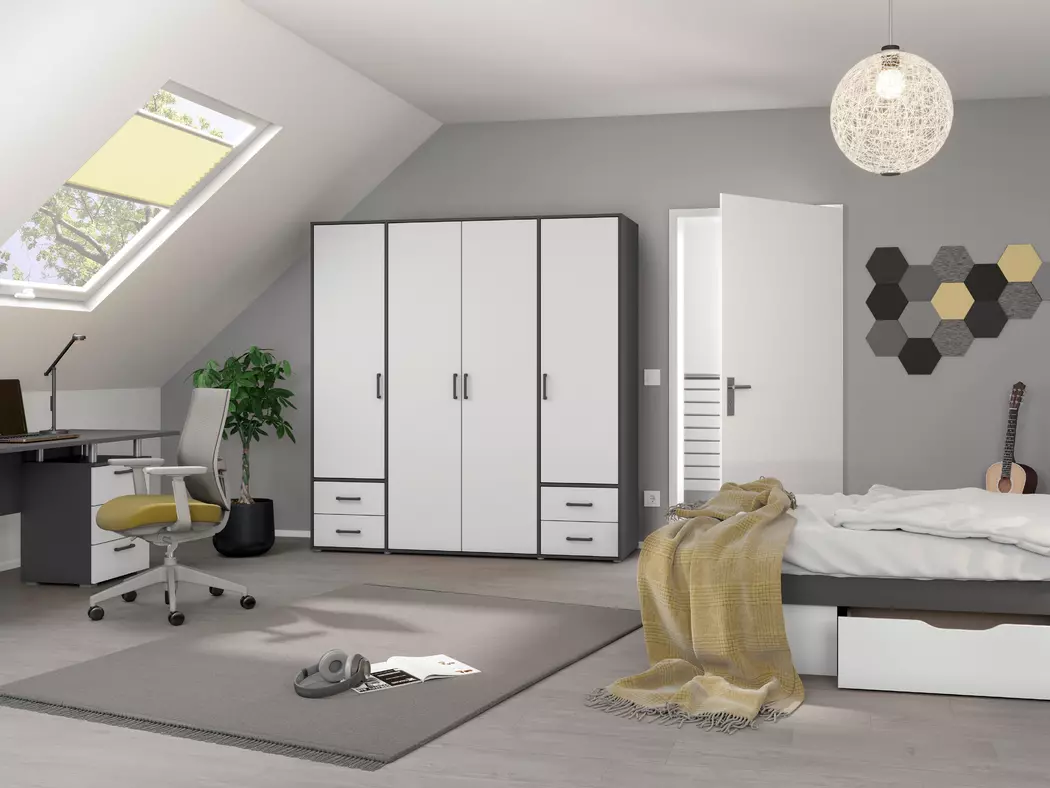 Kleiderschrank Voyager 187 x 194 cm
