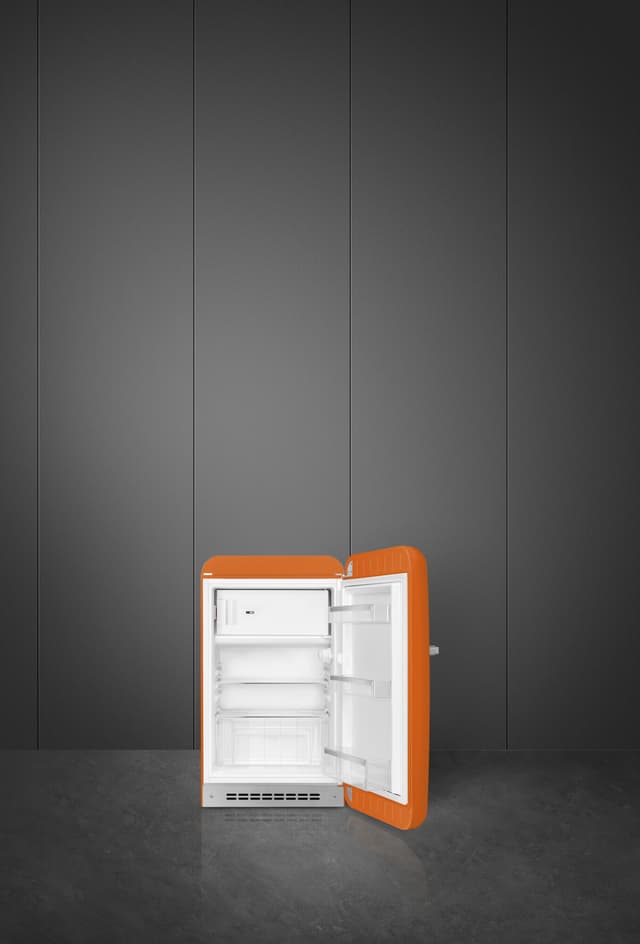 Smeg 50's Style køleskab med fryser FAB10ROR6 (orange)