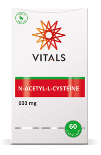 Vitals N-acetyl-L-cysteïne (NAC) Capsules 60CP
