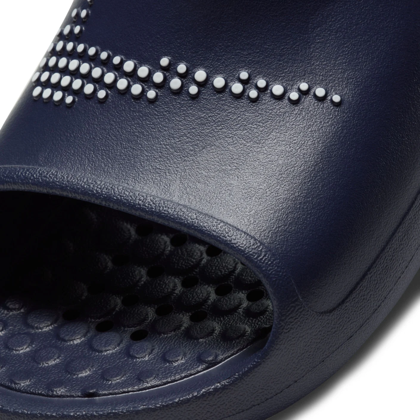 Nike Victori One Douche Slippers Donkerblauw Wit